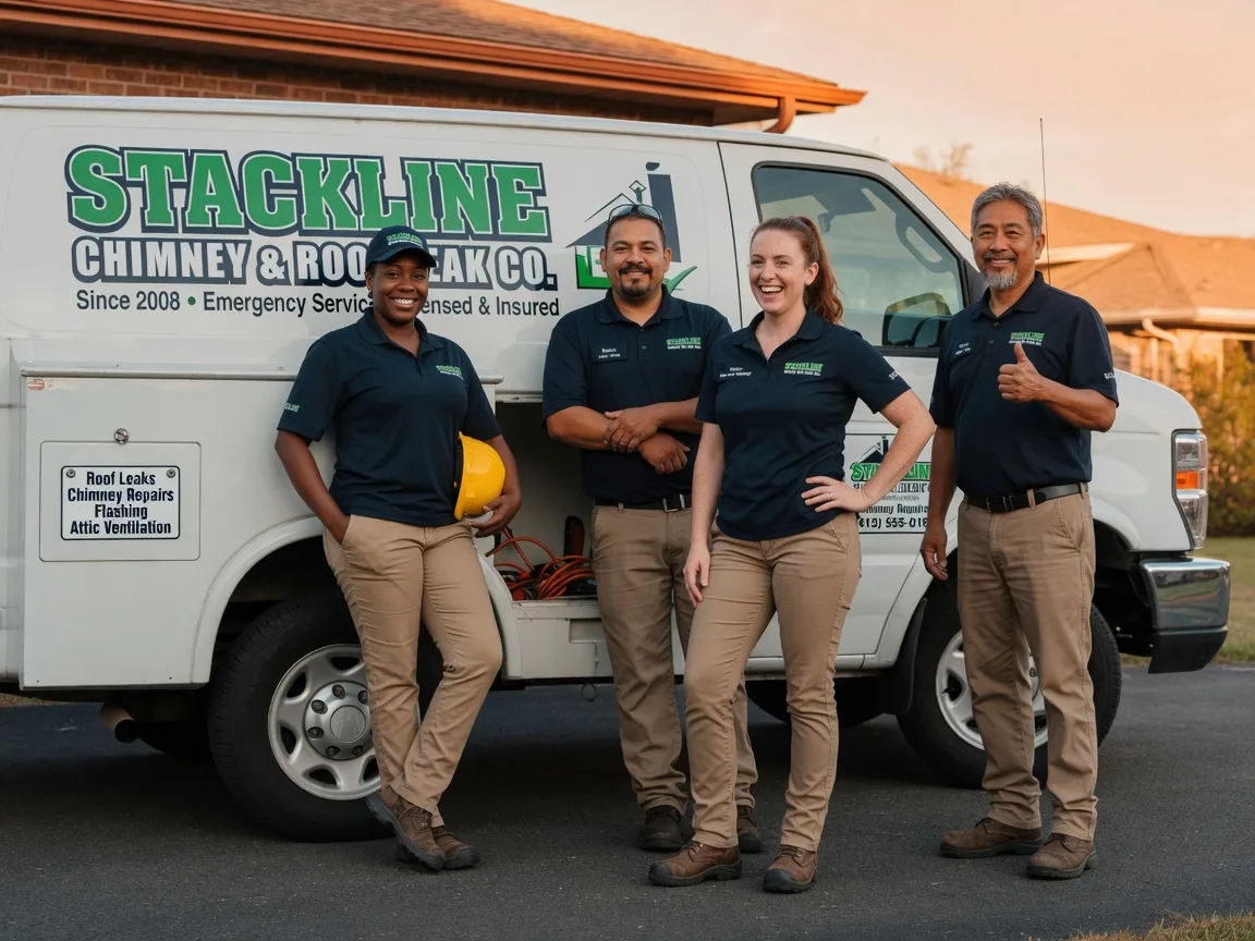 Chimney flashing repair company in Trumbauersville, PA